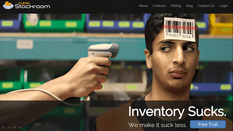 Our New Homepage (cyberstockroom.com)