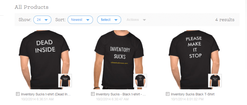 Inventory Sucks - Classy Apparel