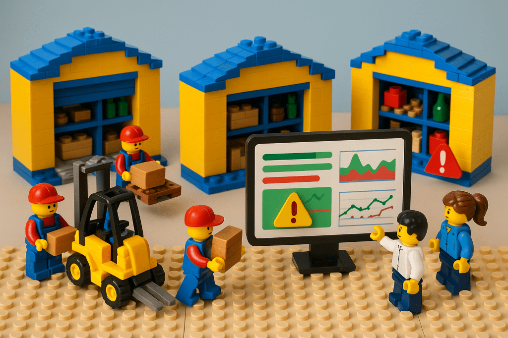 Lego people Managing Inventory Across Multiple Locations with CyberStockroom 