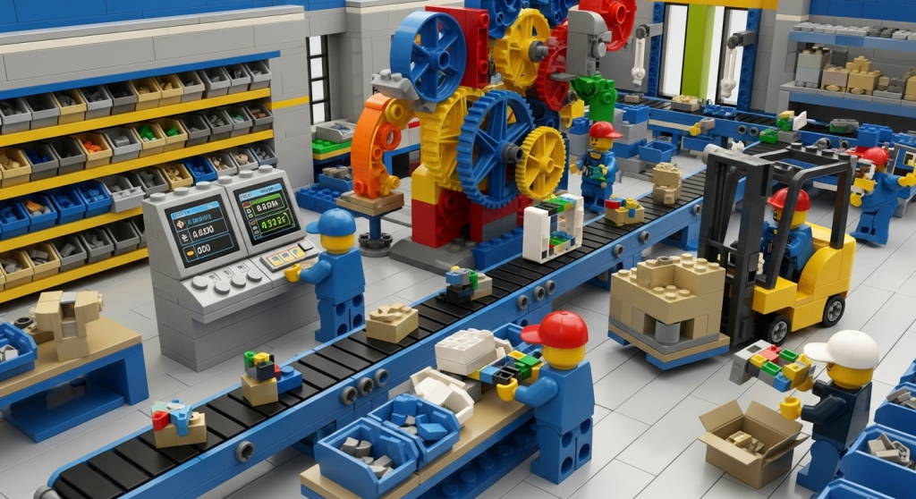 CyberStockroom’s map-based inventory system aligning production schedules with real-time material visibility for manufacturing efficiency.
