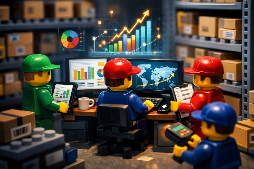 CyberStockroom real-time inventory analytics enabling smarter forecasting, reduced stockouts, and improved warehouse efficiency.