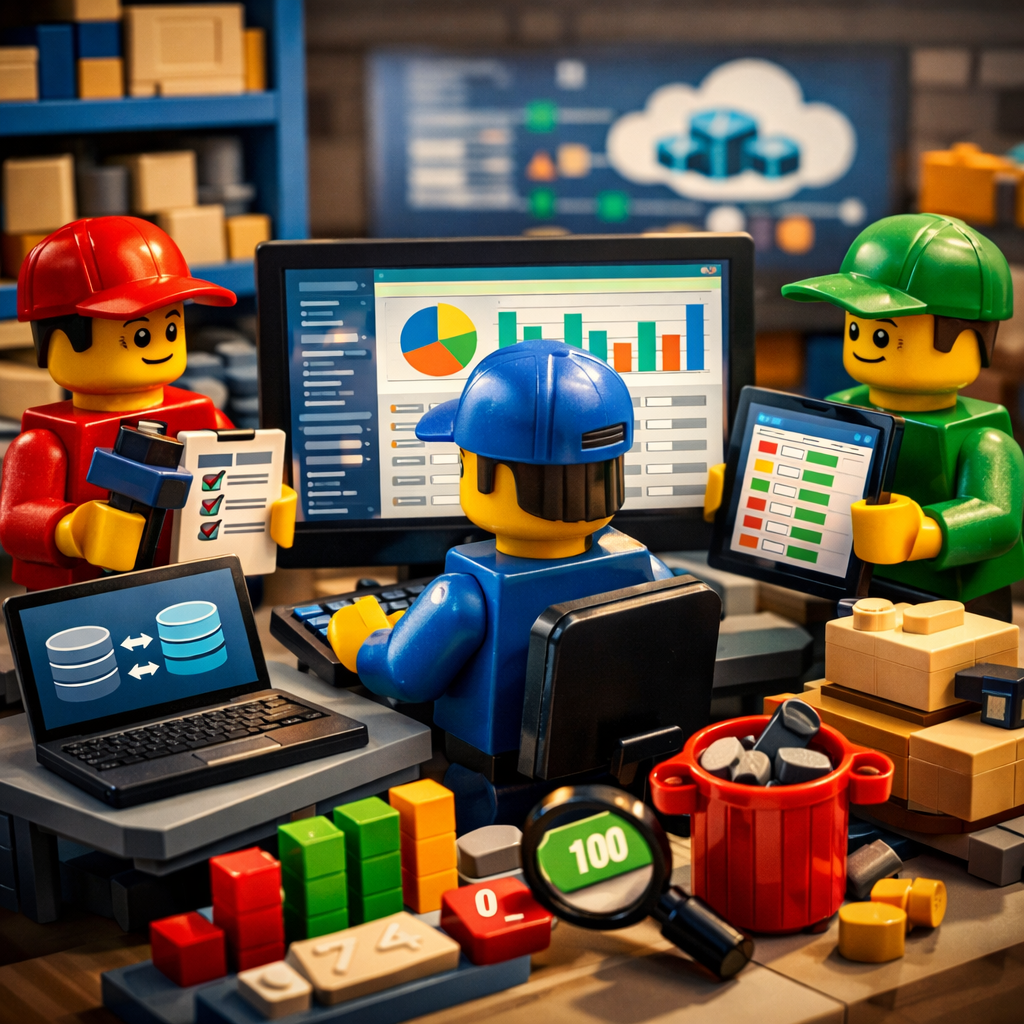 CyberStockroom centralized inventory data improving accuracy and analytics visibility.